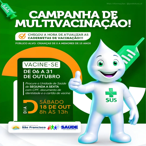 campanha de multivacinacao